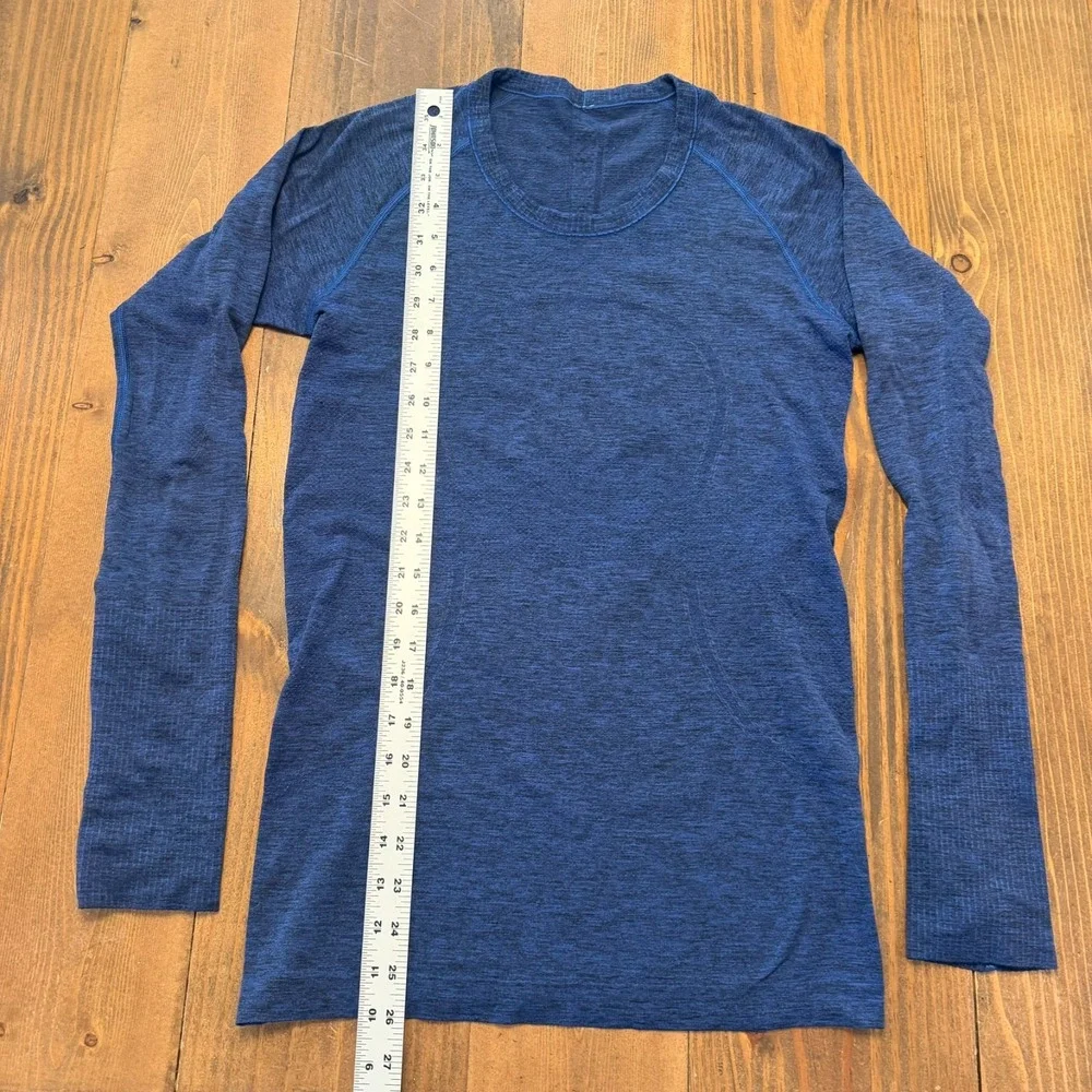 Lululemon Shirt Womens 8 Long Sleeve Swiftly Tech Seamless Running Top LOT OF 2